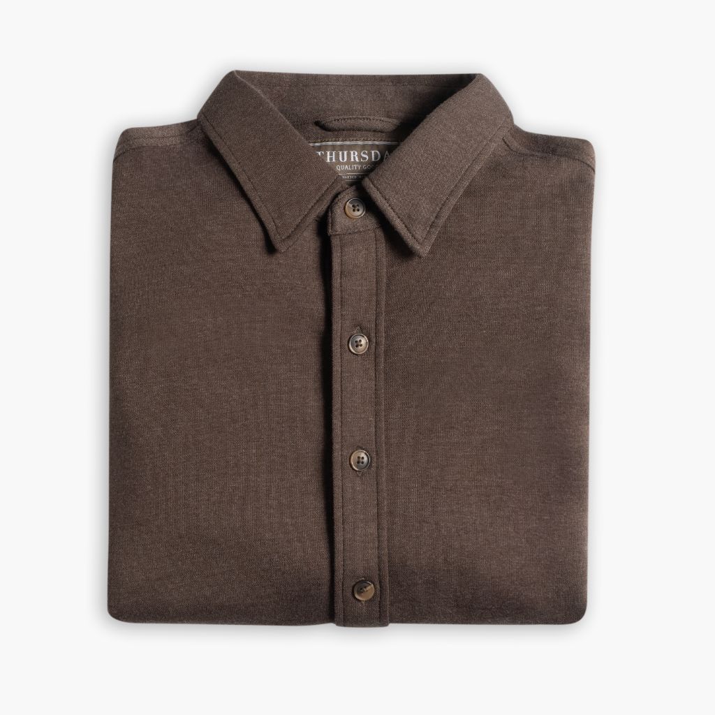 Everyday Button-Down Shirt | Brown - Image 3