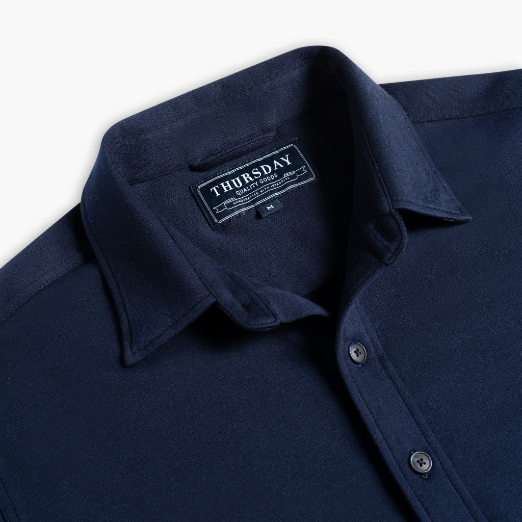 Everyday Button-Down Shirt | Navy - Image 4