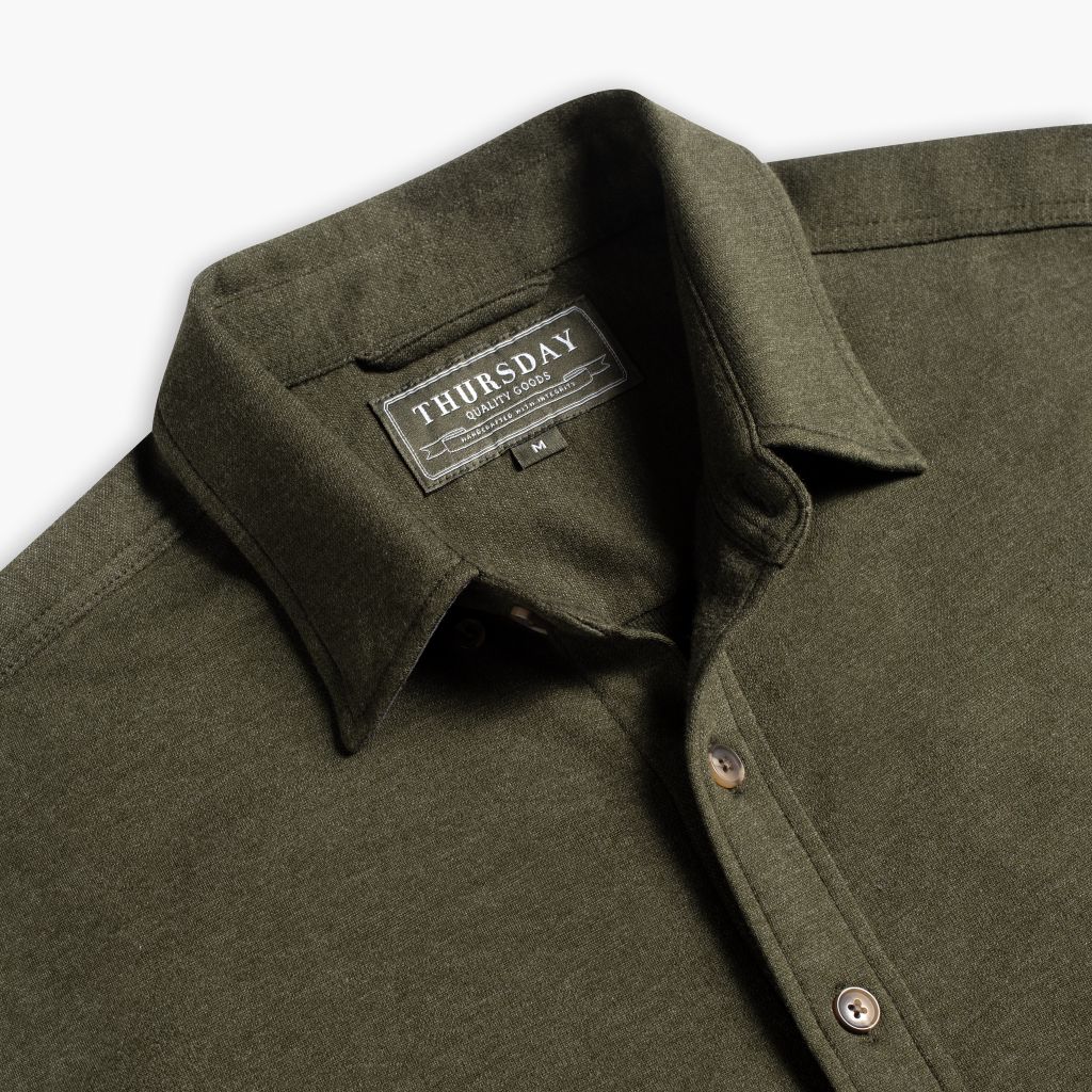 Everyday Button-Down Shirt | Olive - Image 4