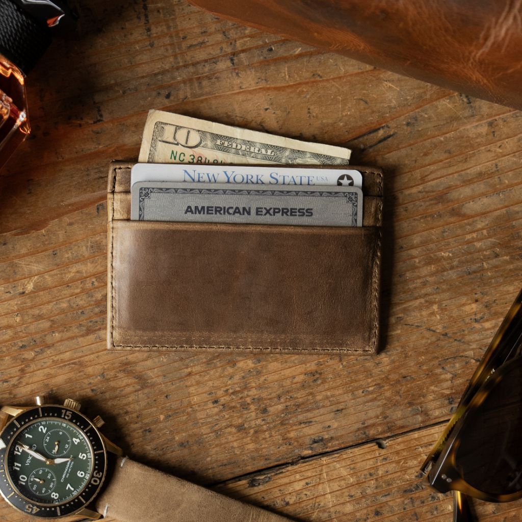 Leather Card Holder | Natural - Image 7