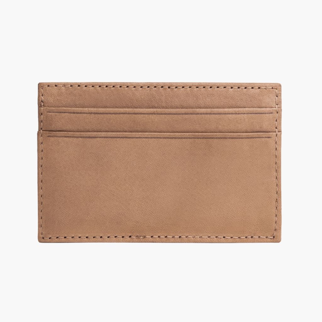 Leather Card Holder | Natural Vachetta - Image 2