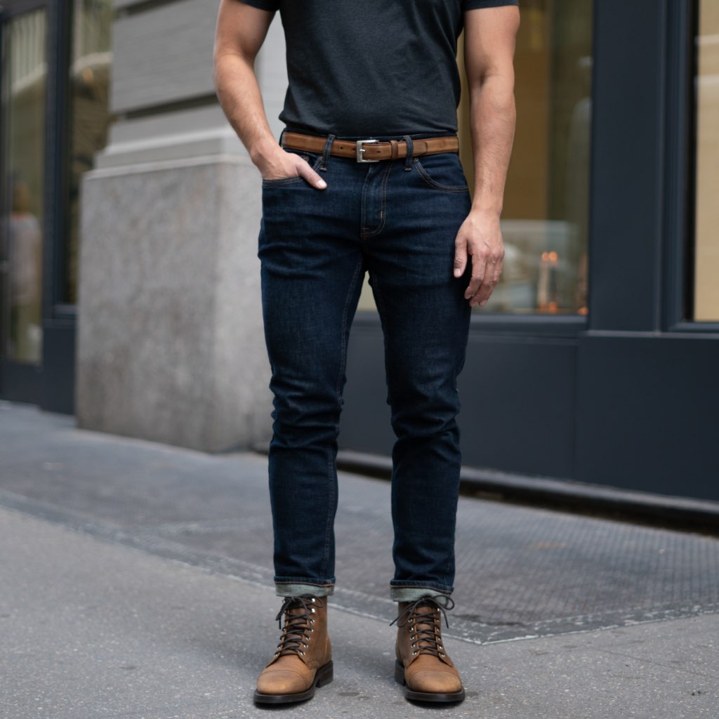 Men's Classic Leather Belt | Burnt Copper - Image 5