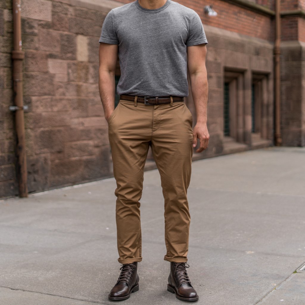 Men's Classic Leather Belt | Black Coffee - Image 5