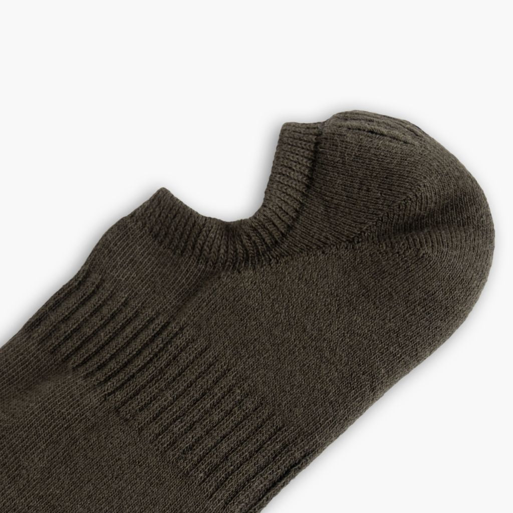 Women's Classic No Show Sock | Olive - Image 2