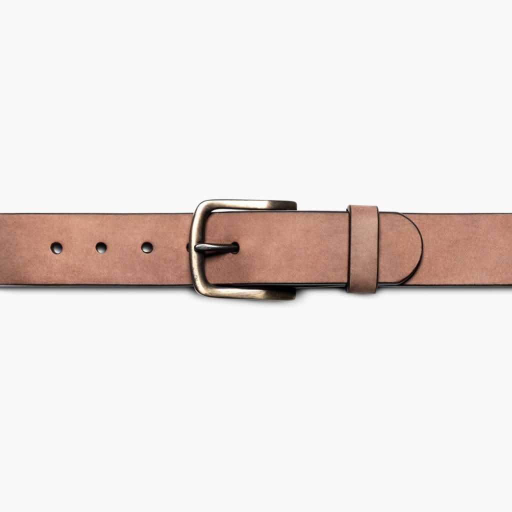 Men's Heritage Leather Belt | Terracotta - Image 2