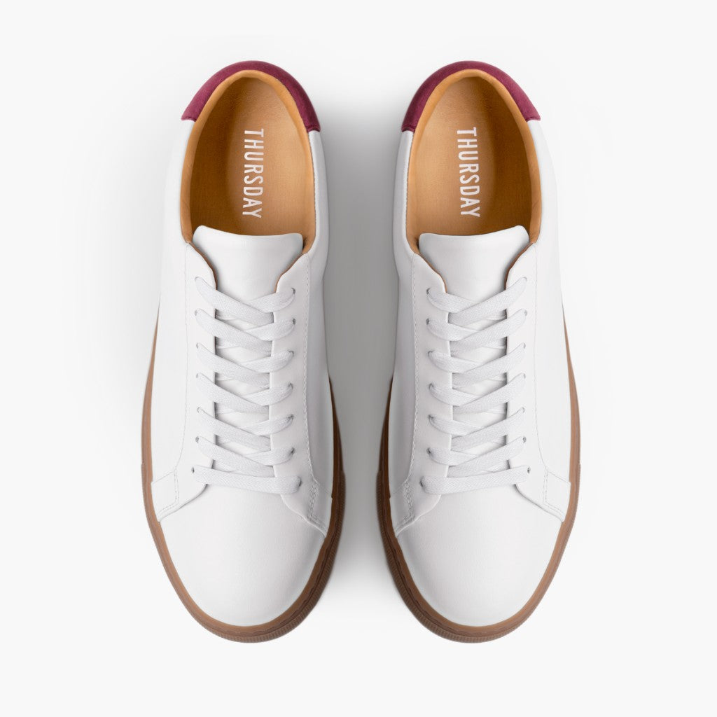 Legacy | White x Burgundy - Image 6