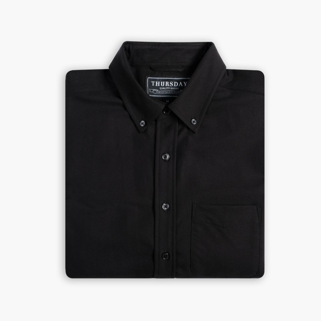 Oxford Shirt | Black - Image 3