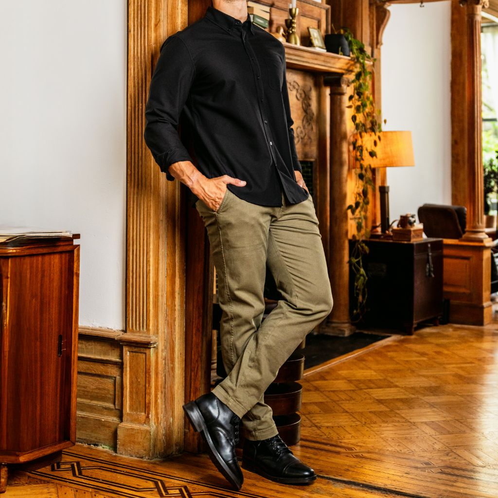 Oxford Shirt | Black - Image 7