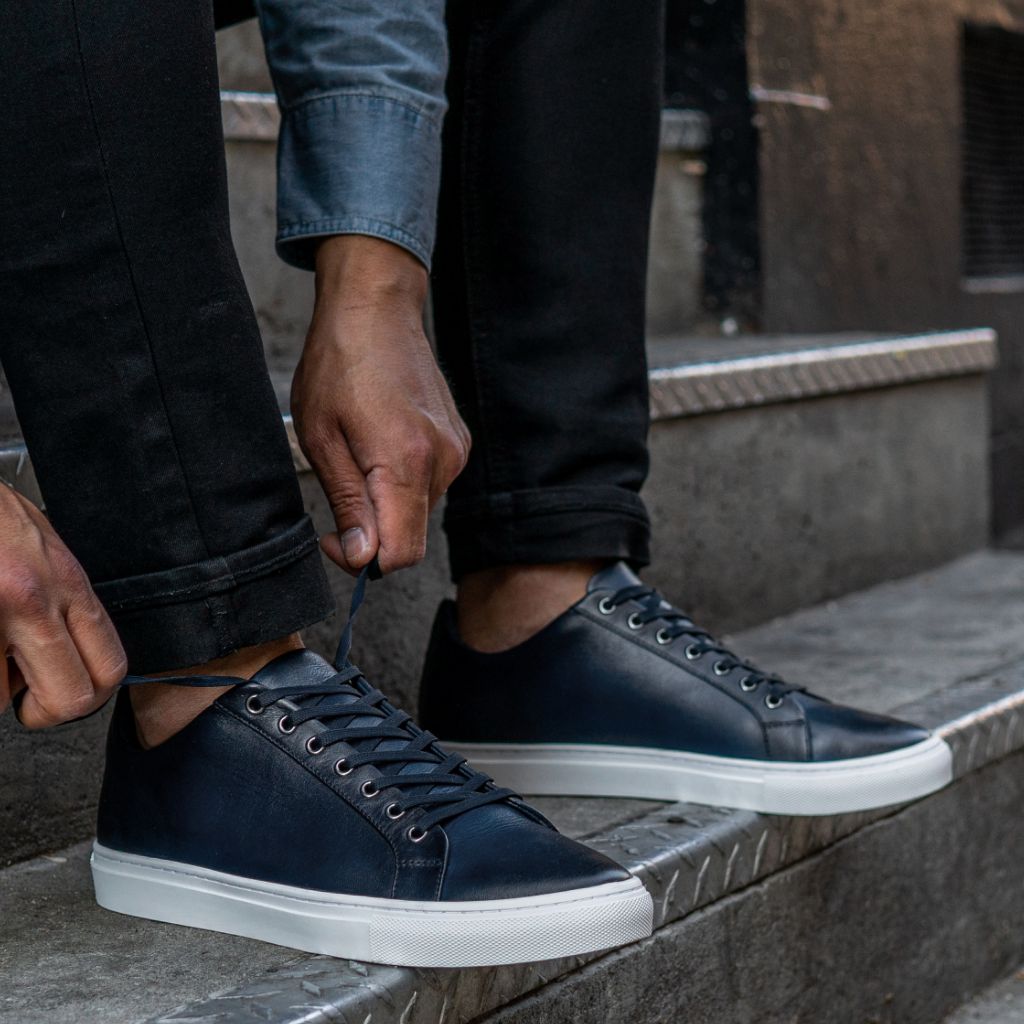 Premier Low Top | Deep Blue - Image 6