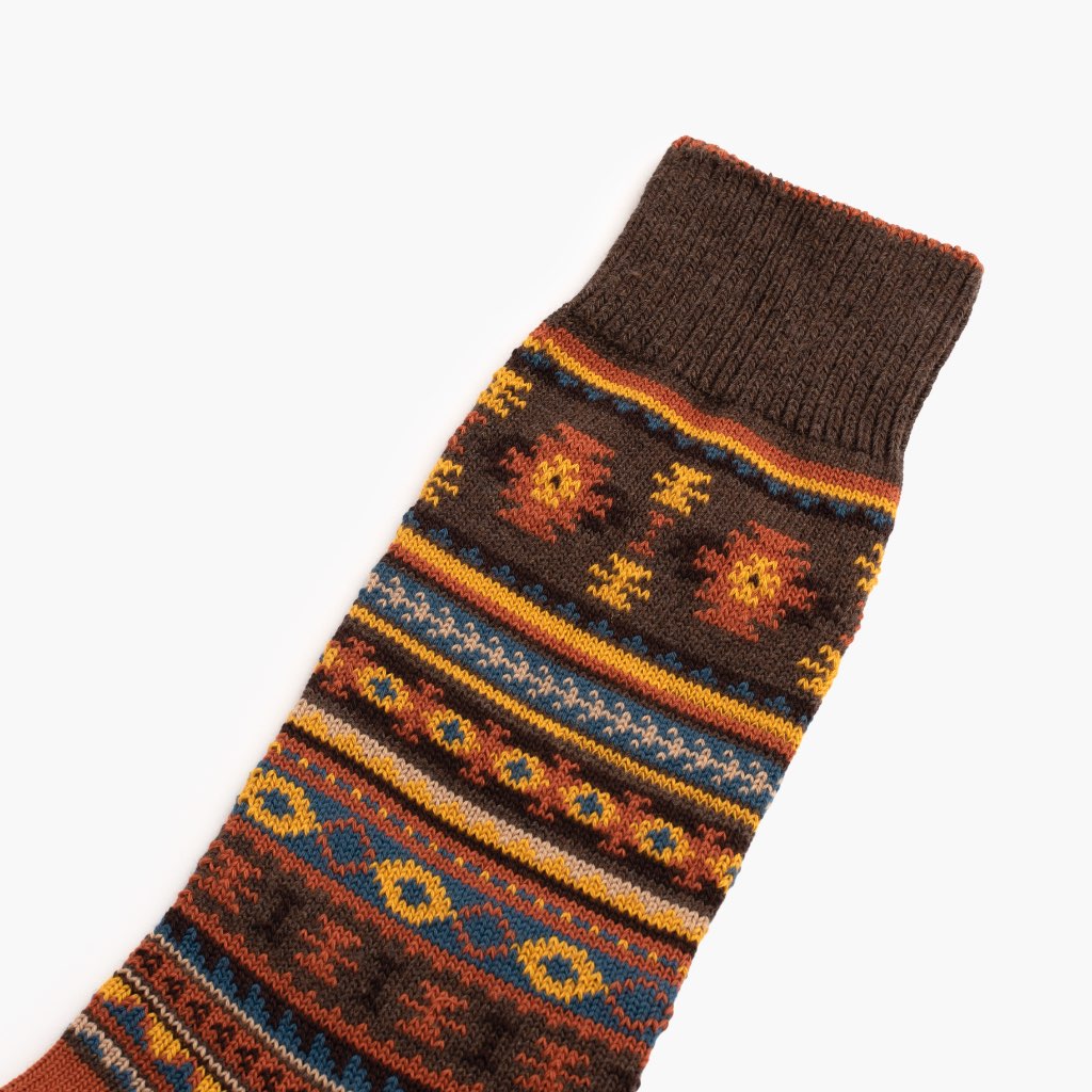 Men's Southern Sun Sock | Umber - Image 2