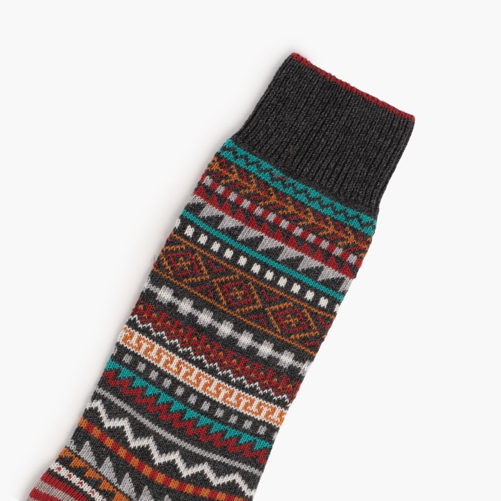 Men's Verona Sock | Charcoal - Image 2