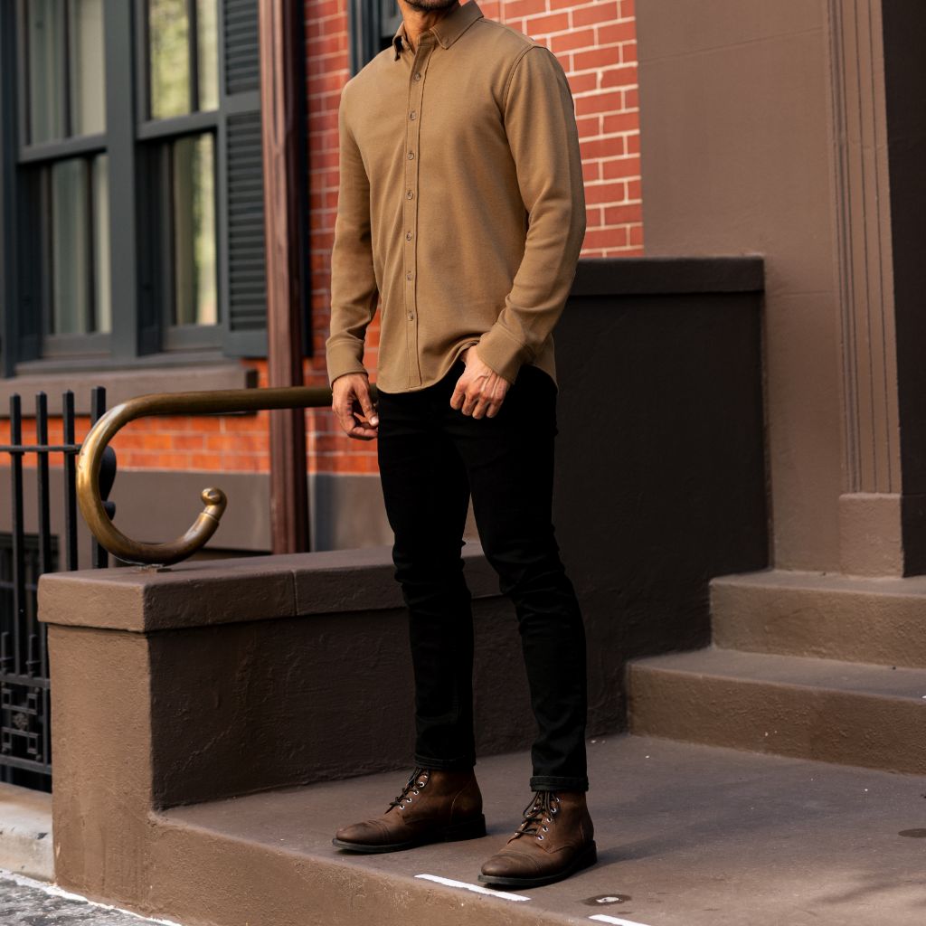 Everyday Button-Down Shirt | Coyote - Image 8