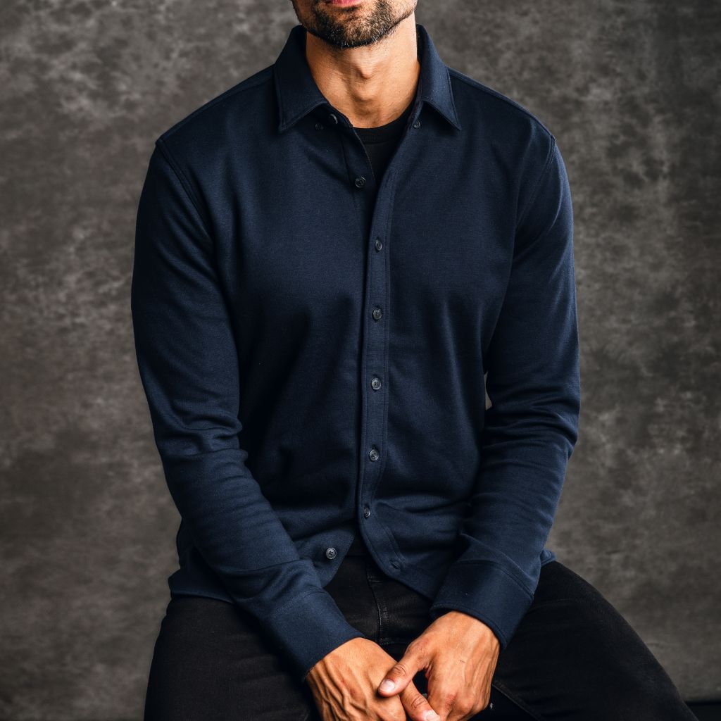 Everyday Button-Down Shirt | Navy - Image 7