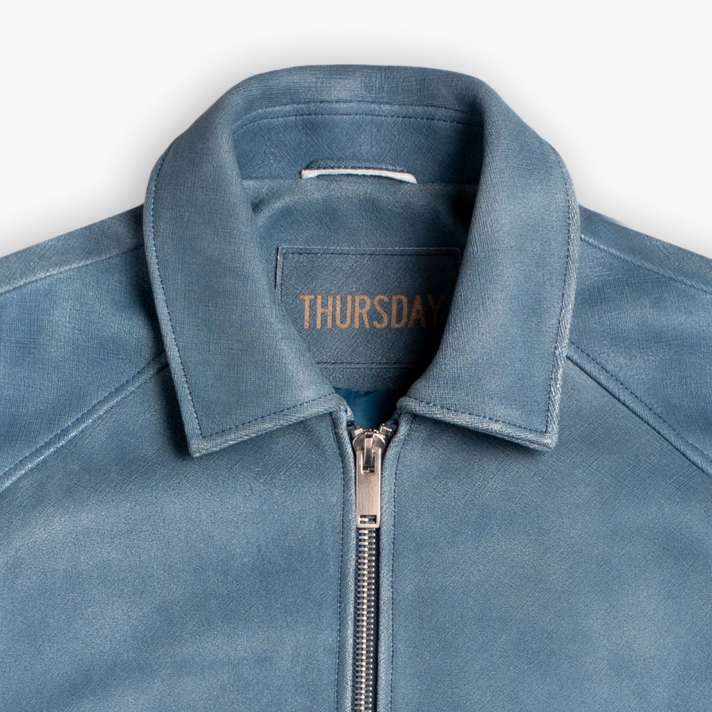 Major League Jacket | Blue Textured - Image 7