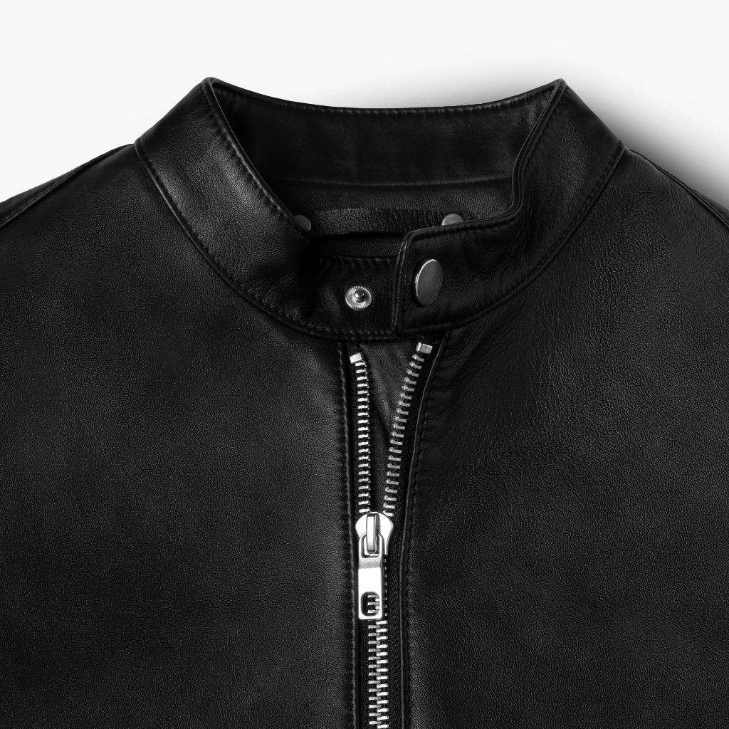 Racer Jacket | Black - Image 7