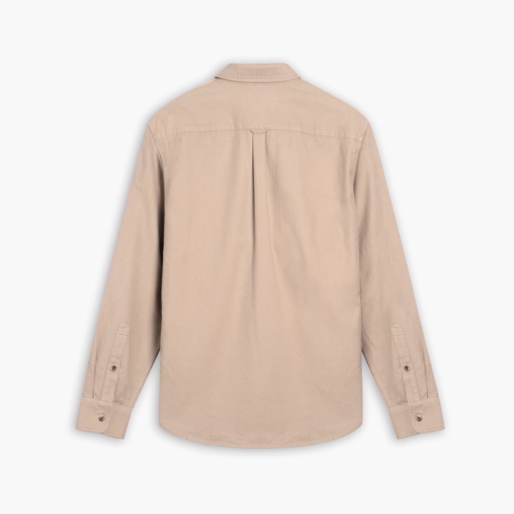 Solid Shirt | Taupe - Image 2