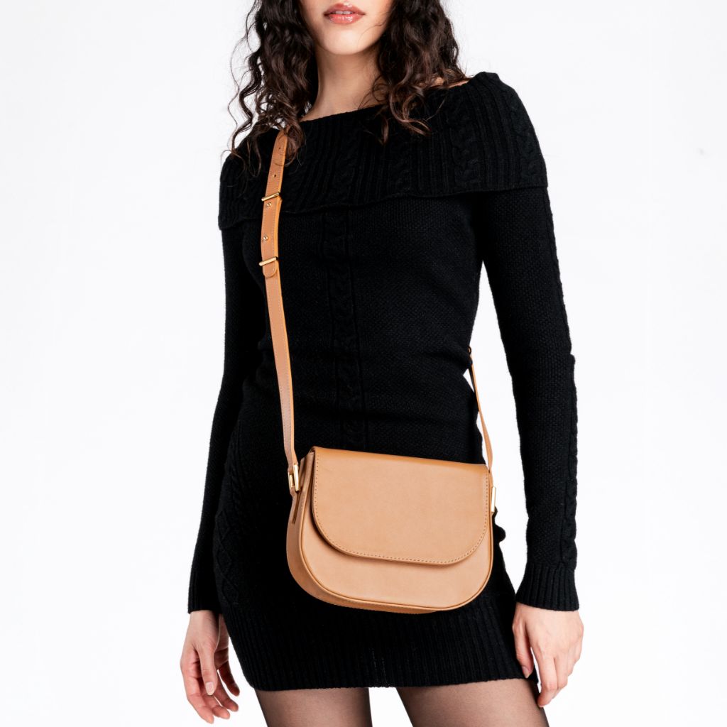 Crossbody Bag | Tan - Image 5