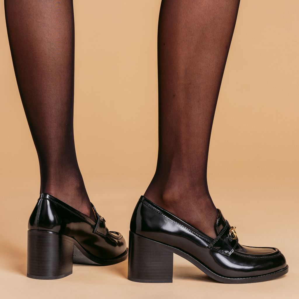 High Heel Penny | Black & Gold - Image 6