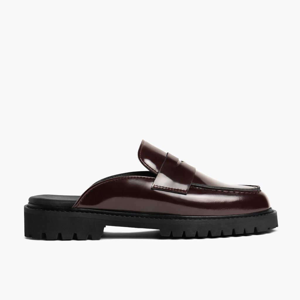 Penny Mule | Burgundy - Image 2