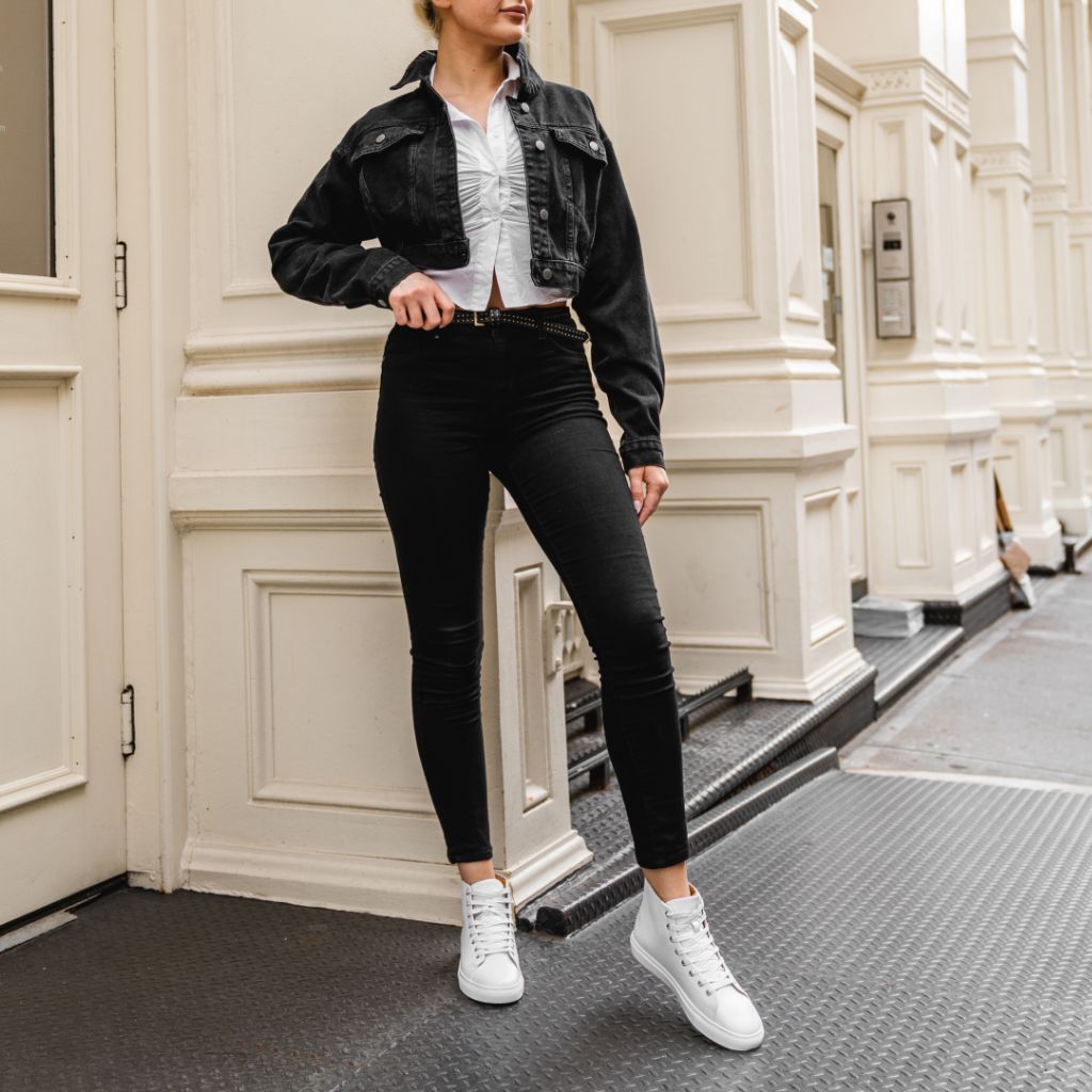 Women's Premier High Top | White - Image 7