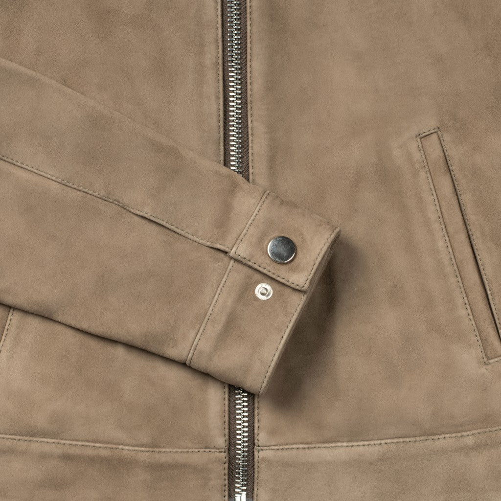 Racer Jacket | Taupe - Image 8