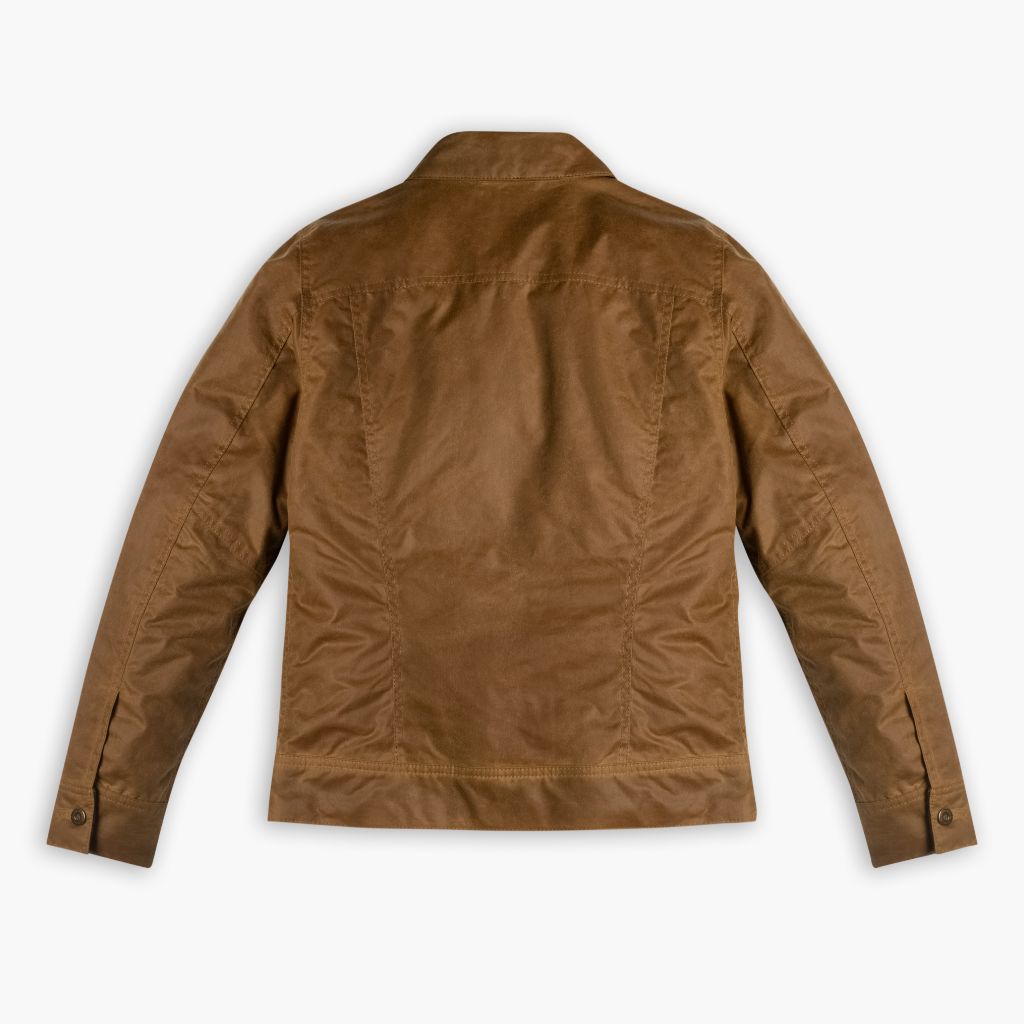 Waxed Canvas Field Jacket | Khaki - Image 6