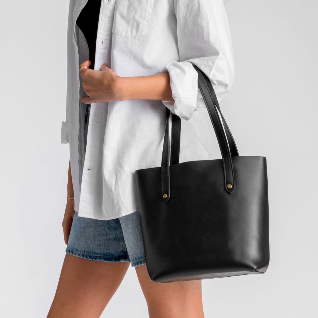 Everyday Tote | Black (S) (Gold) - Image 7