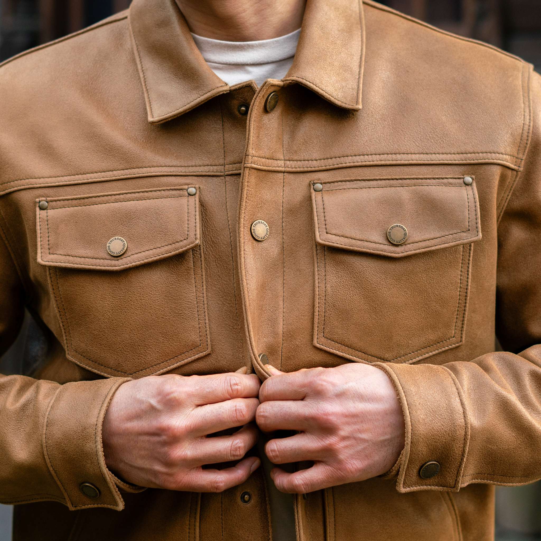 Roughout Cruiser Jacket | Natural - Image 2