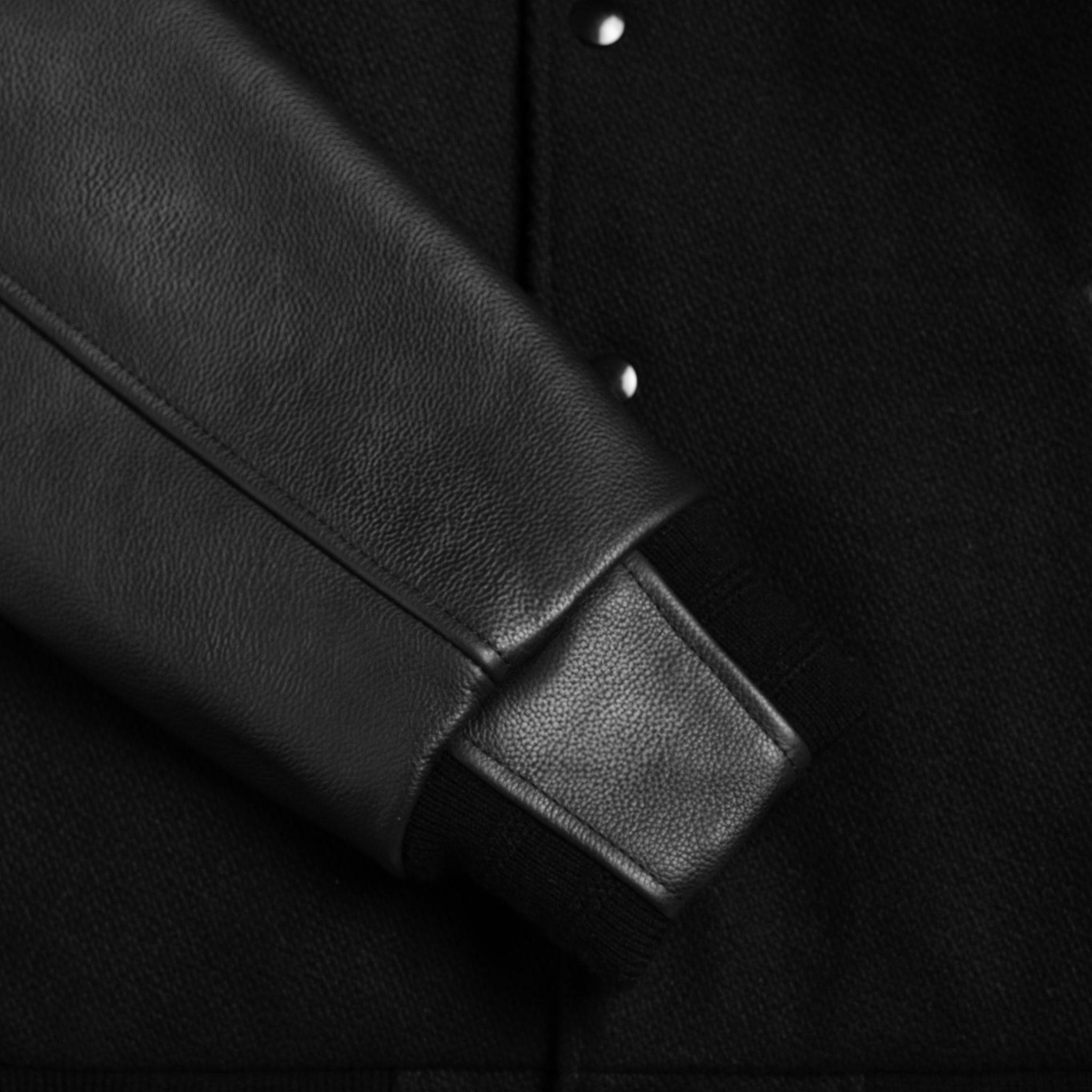 Varsity Jacket | Black - Image 8